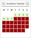 Availibility Calendar